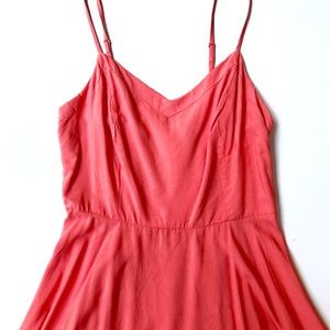 Coral pink sundress size small